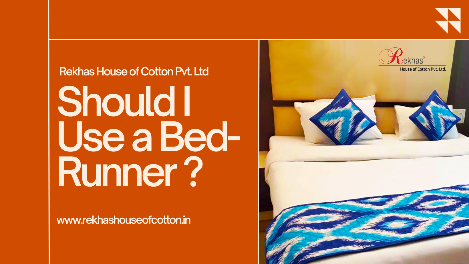 Get the best Bedrunners in India from Rekhas House of Cotton at cheap & affordable rate