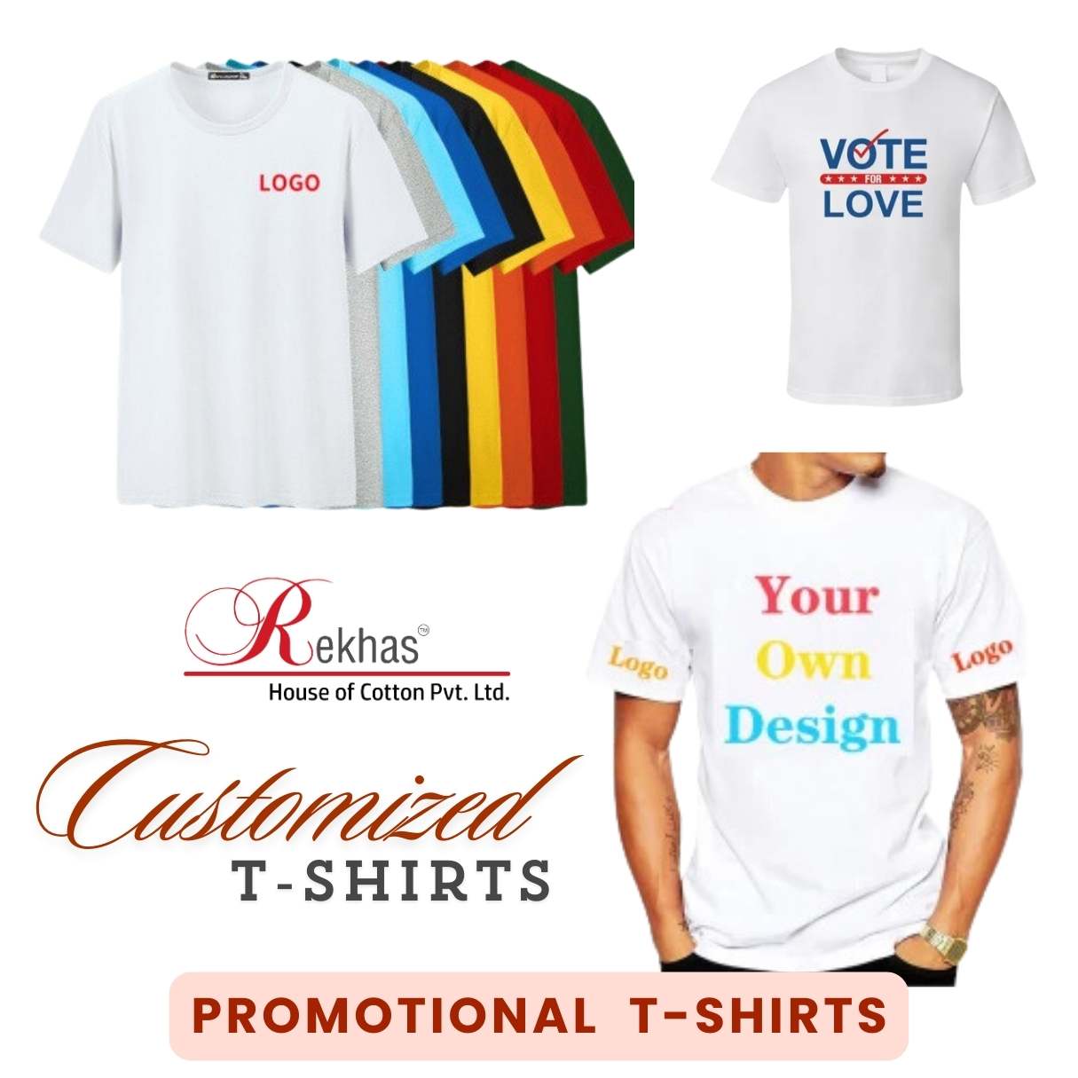 How do T-shirts help in Promotions