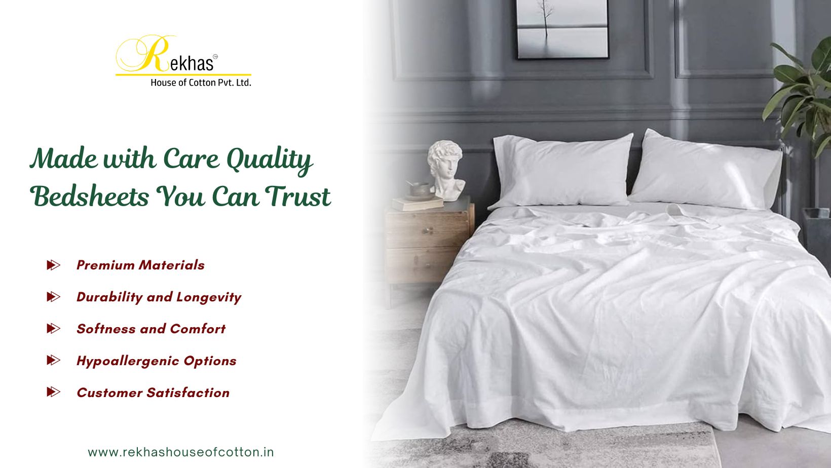 Made with Care Quality Bedsheets You Can Trust