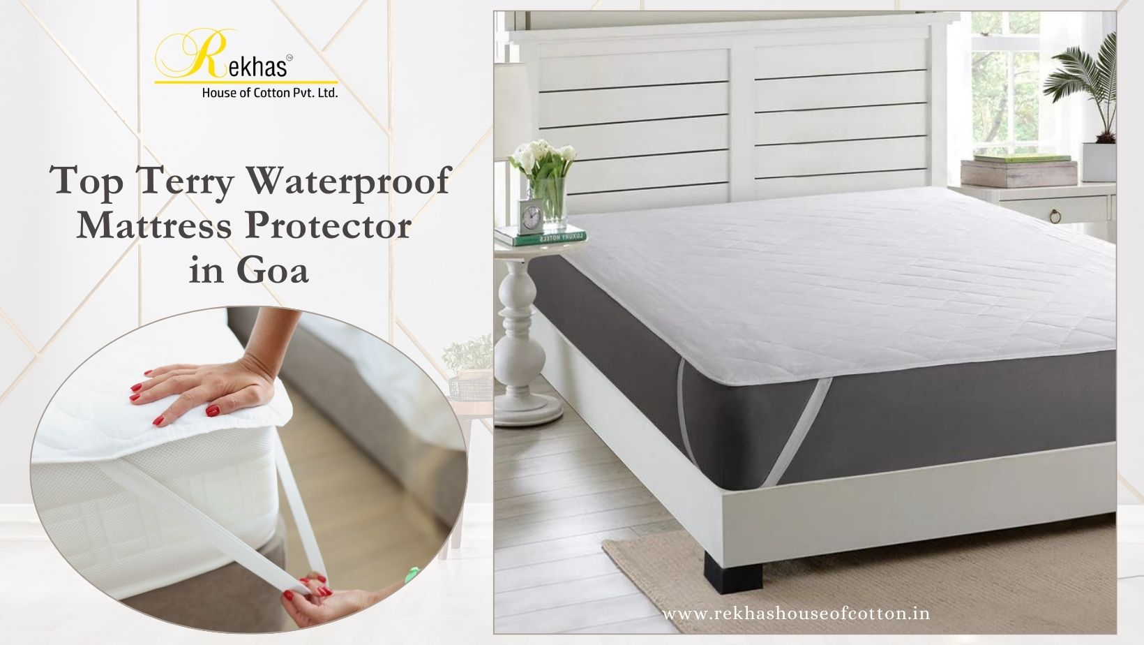 Top Terry Waterproof Mattress Protector in Goa