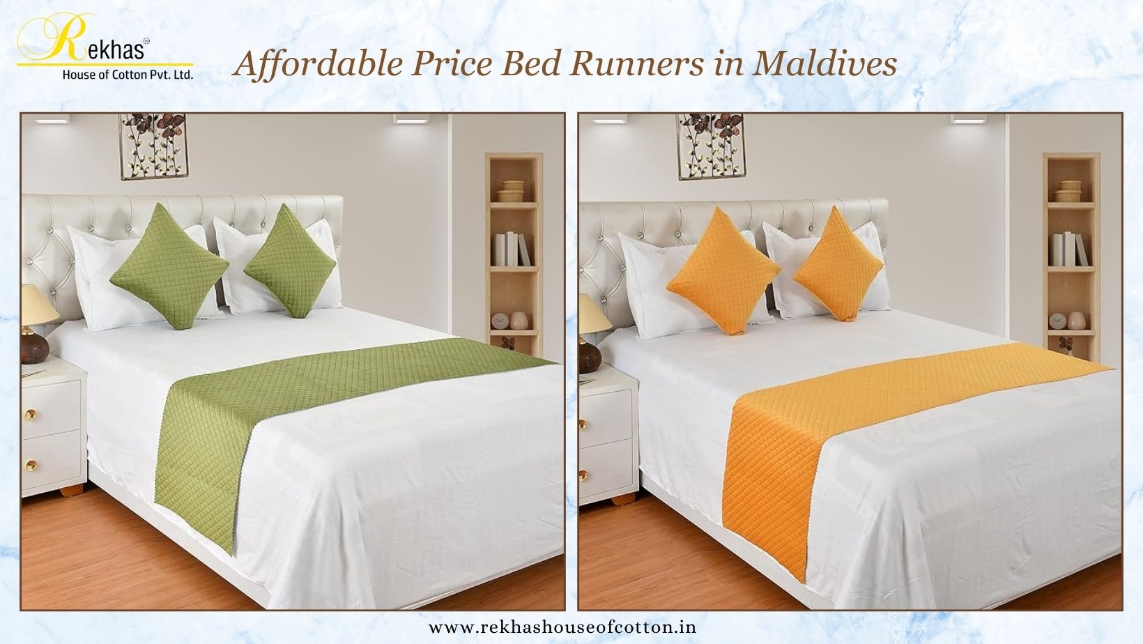 Affordable Price Bed Runners in Maldives